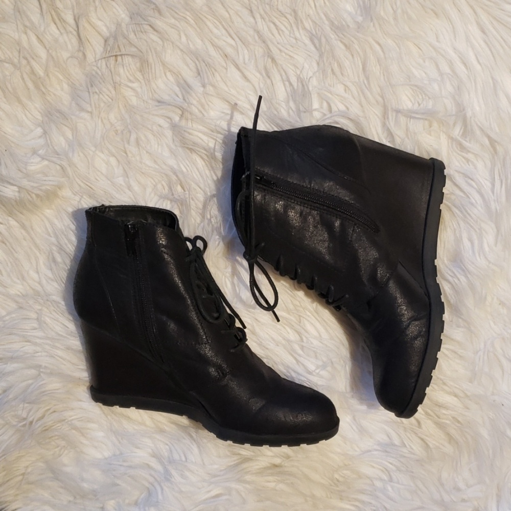 Madden girl black booties
